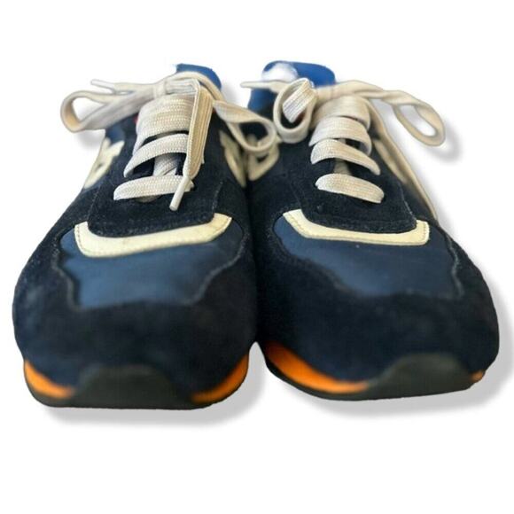 OPP France Lace-Up Suede Sneakers in Blue MENS size 7.5, WOMENS size 9.5 - Picture 6 of 10